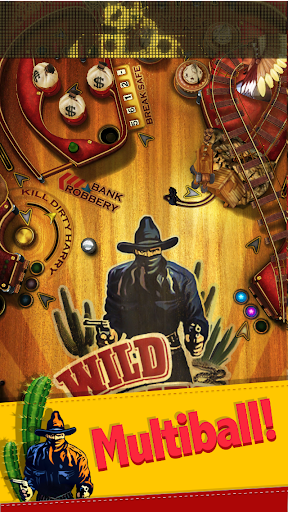 Wild West Pinball - Image screenshot of android app