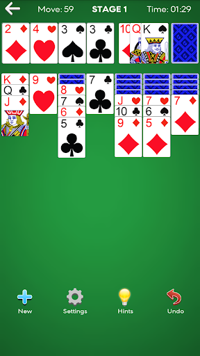 Classic Solitaire - عکس بازی موبایلی اندروید