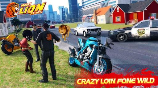 Angry Lion Rampage: City Attac - عکس بازی موبایلی اندروید