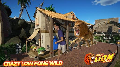 Angry Lion Rampage: City Attac - عکس بازی موبایلی اندروید
