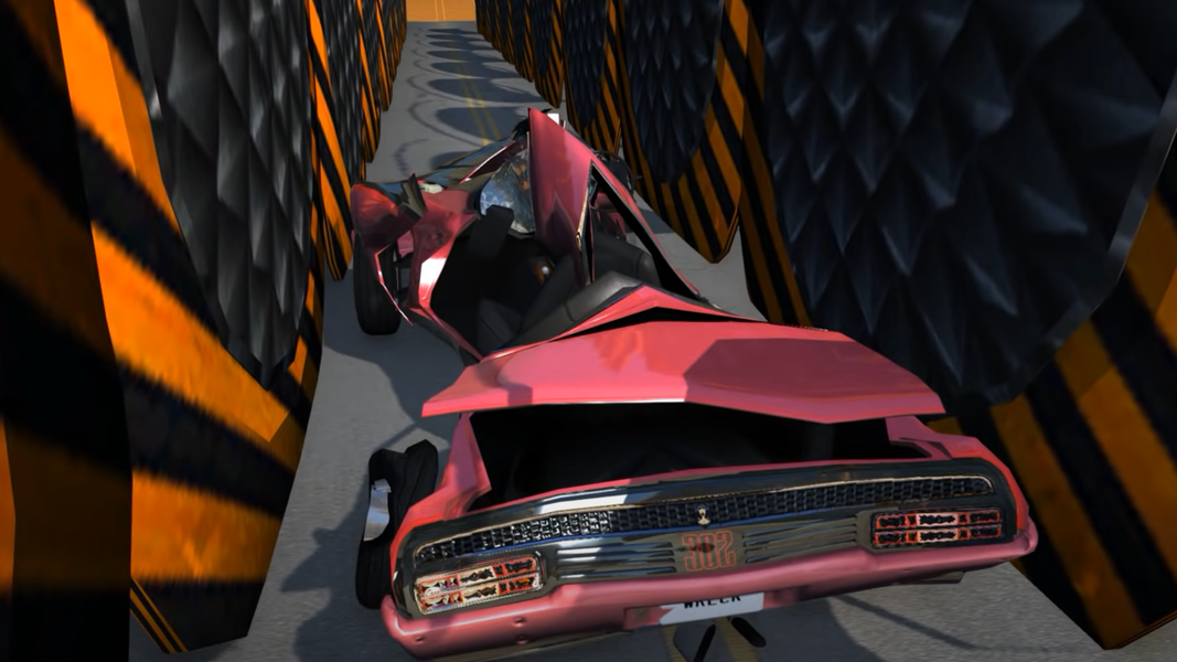 Beam Realistic Car Crash Sim - عکس بازی موبایلی اندروید