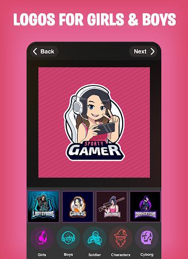 Gamer Logo Maker | Gaming Logo - عکس برنامه موبایلی اندروید