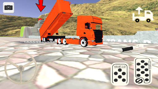 Harvest Transportation Sim - Gameplay image of android game