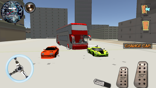 Racing Car Transport - Gameplay image of android game