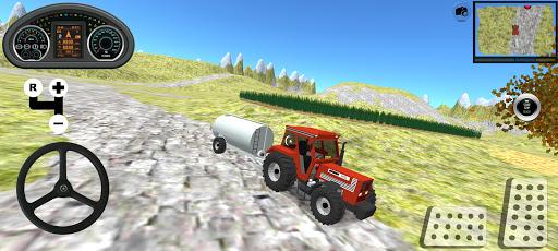 Tractor Water Transport Sim - Image screenshot of android app