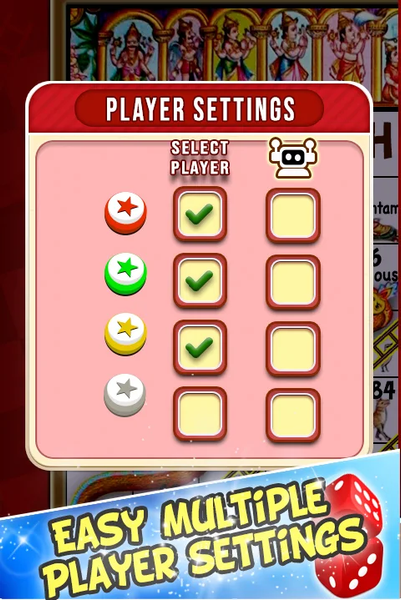 Snakes and Ladders -Indian - Gameplay image of android game