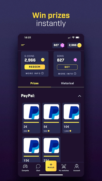 Gamersfy: Win prizes playing - عکس برنامه موبایلی اندروید