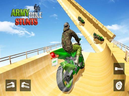 Ramp Bike Games: Bike Stunts - Gameplay image of android game