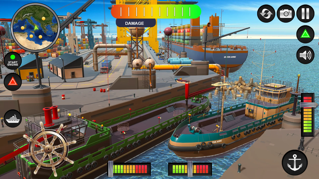 Cargo Ship Simulator Offline - Gameplay image of android game