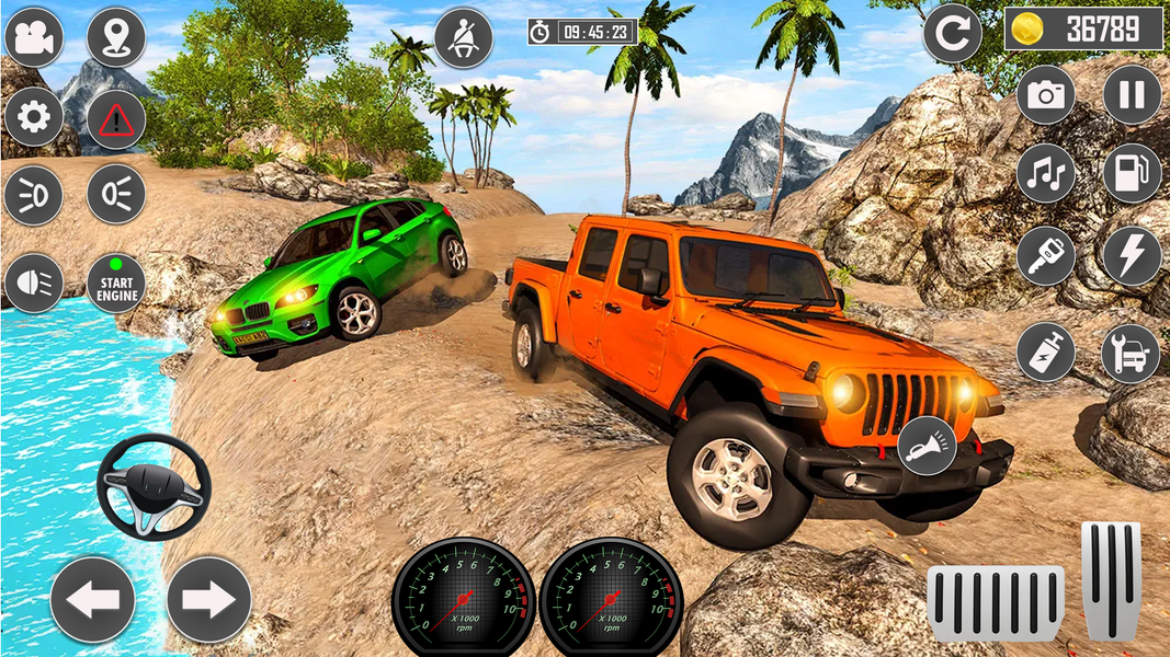 Offroad Car Jeep Driving Games - عکس بازی موبایلی اندروید