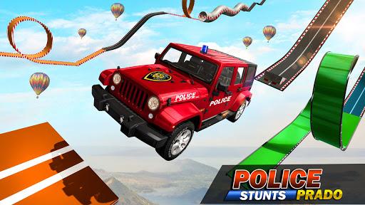 Police Car Mega Ramp Car Stunt - Image screenshot of android app