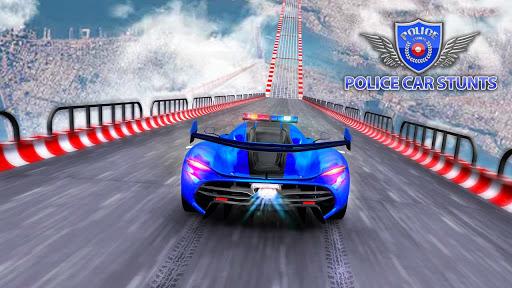 Police Car Stunt Car Simulator - Image screenshot of android app