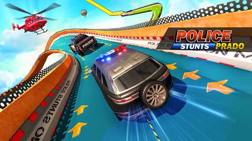 Police Car Mega Ramp Car Stunt - Image screenshot of android app