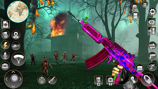 Zombie Shooter Apocalypse War - Gameplay image of android game