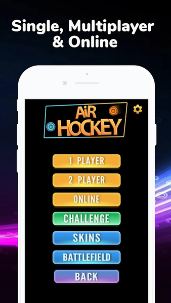 Air Hockey : Solo, Multiplayer - عکس بازی موبایلی اندروید