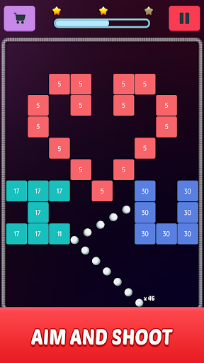 Brick Breaker Ball Crusher - عکس بازی موبایلی اندروید