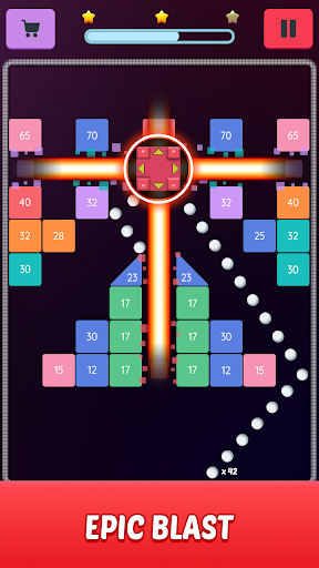 Brick Breaker Ball Crusher - عکس بازی موبایلی اندروید