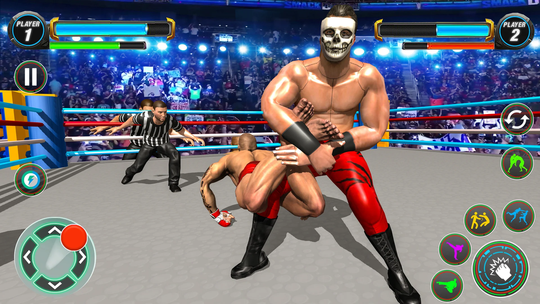 Pro Wrestling Tag Team Fight - Gameplay image of android game
