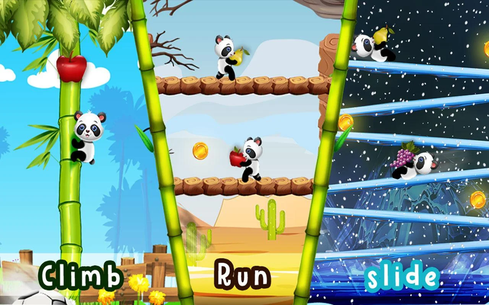 Hit the Panda: Ball Shooting - Gameplay image of android game