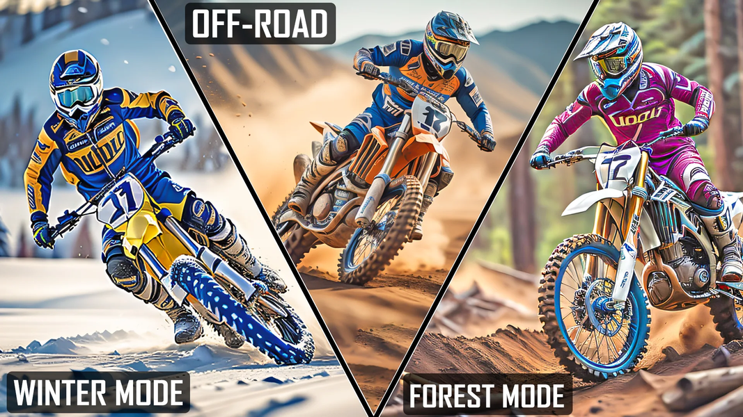 Mx Dirt Bike Racing: Bike Game - عکس بازی موبایلی اندروید