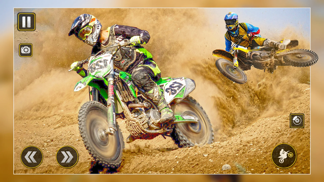 Mx Dirt Bike Racing: Bike Game - عکس بازی موبایلی اندروید