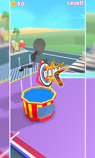 Boomerang Fun - Gameplay image of android game