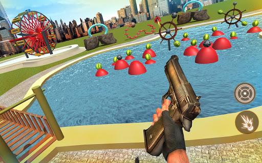Expert Watermelon Target Shooting Challenge - Gameplay image of android game