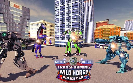 Multi Robot Transforming : Wild Horse Police Car - عکس برنامه موبایلی اندروید