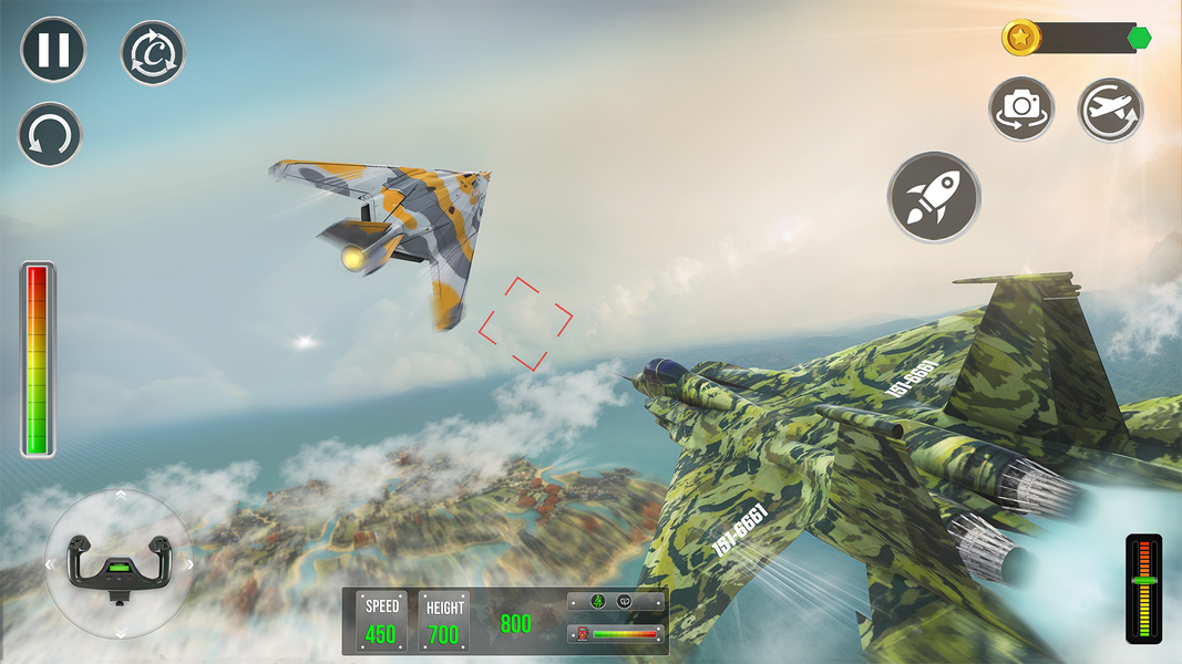 Airplane Simulator Flight ۳D - عکس بازی موبایلی اندروید