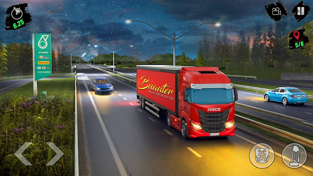 Real Truck Drive Simulator 3D - عکس برنامه موبایلی اندروید