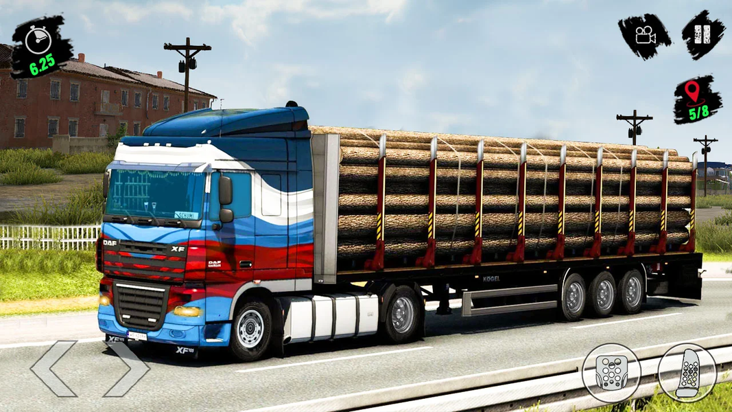 Real Truck Drive Simulator 3D - عکس برنامه موبایلی اندروید