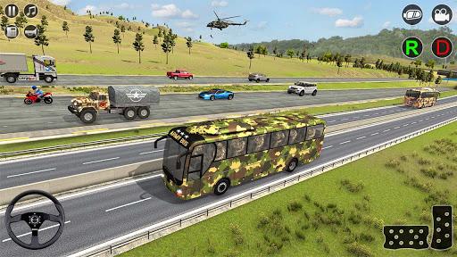 Army Bus Simulator Bus Driving - عکس بازی موبایلی اندروید