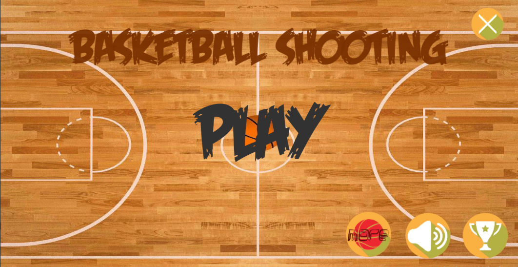 Basketball Shooting Game in 3D - Gameplay image of android game