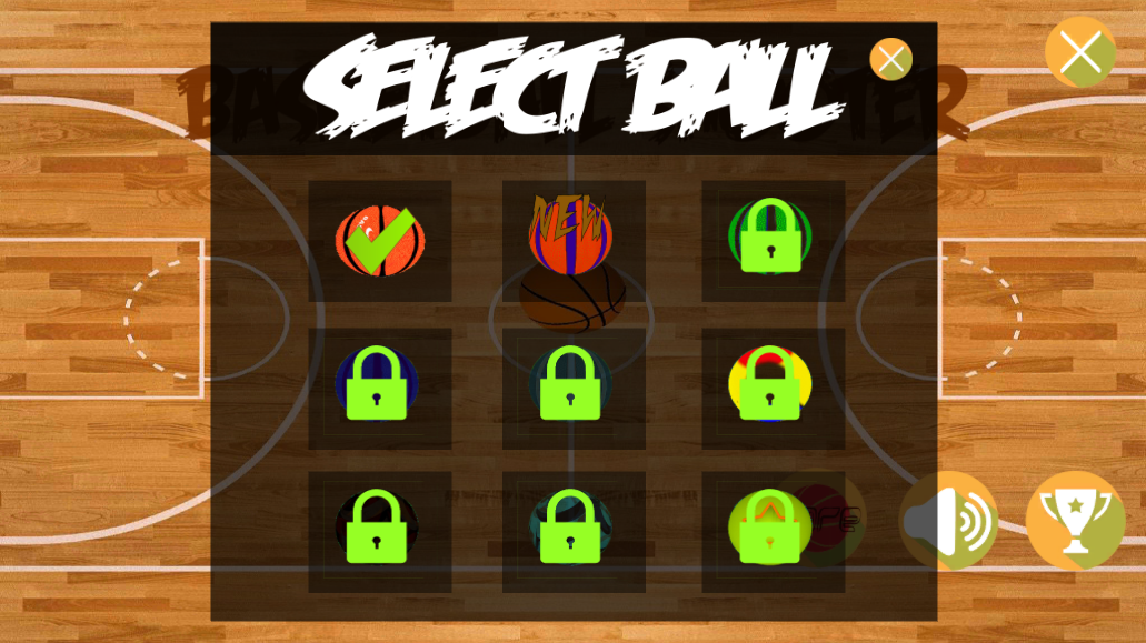 Basketball Shooting Game in 3D - Gameplay image of android game