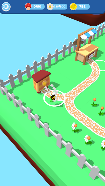 Bee Idle - Gameplay image of android game