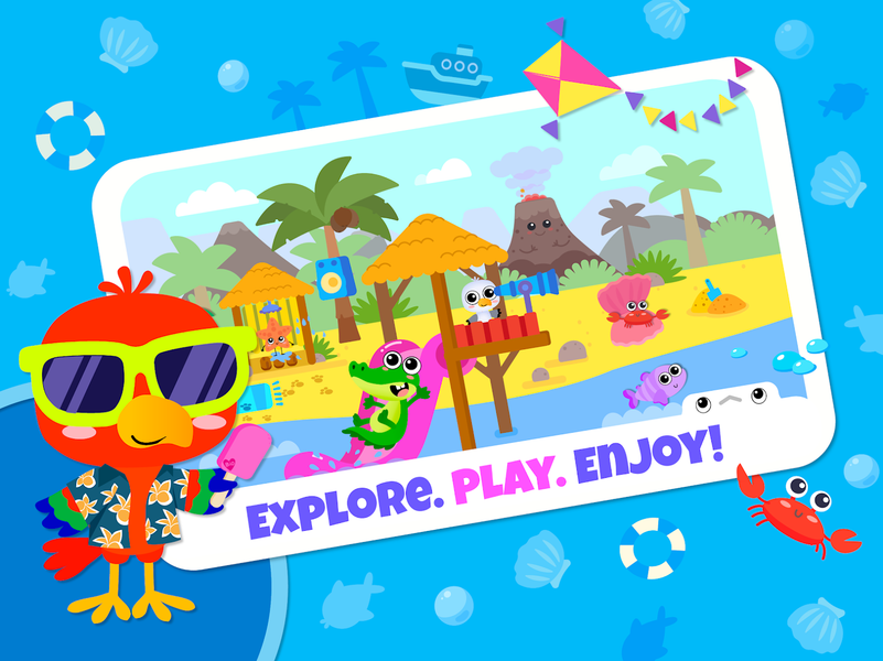 Bini Mega World games for kids - Gameplay image of android game