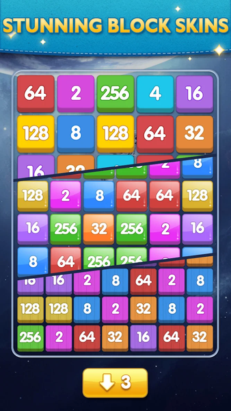 Merge Games - 2048 Puzzle - Gameplay image of android game