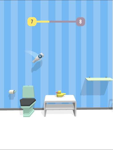 Bottle Jump 3D - Gameplay image of android game