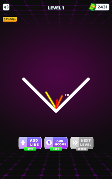 Bouncing Rainbow: Calm Clicker - عکس بازی موبایلی اندروید
