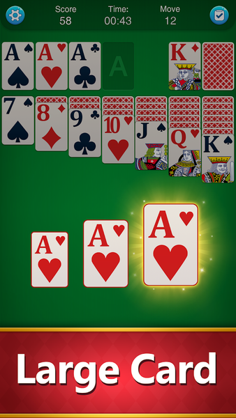 Solitaire: Big Card Games - عکس بازی موبایلی اندروید