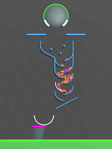 Color Balls 3D - Gameplay image of android game