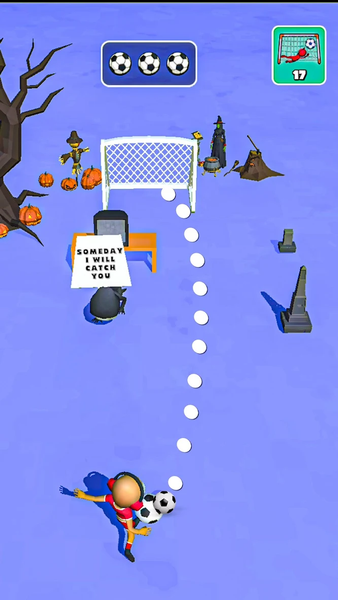 Glide Strike! - Gameplay image of android game