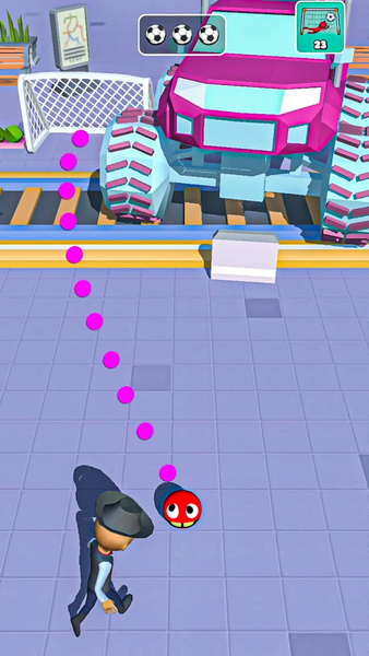 Glide Strike! - Gameplay image of android game