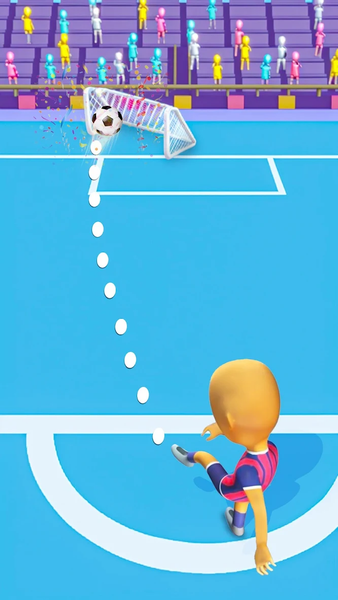 Glide Strike! - Gameplay image of android game