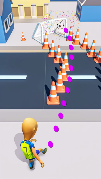 Glide Strike! - Gameplay image of android game