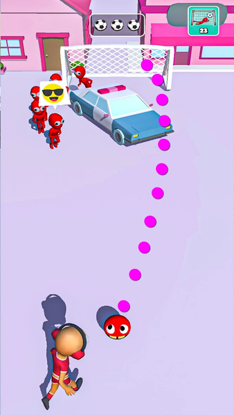 Glide Strike! - Gameplay image of android game