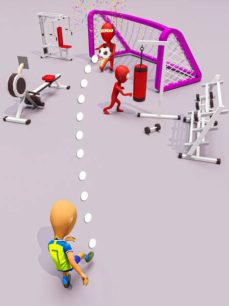 Glide Strike! - Gameplay image of android game