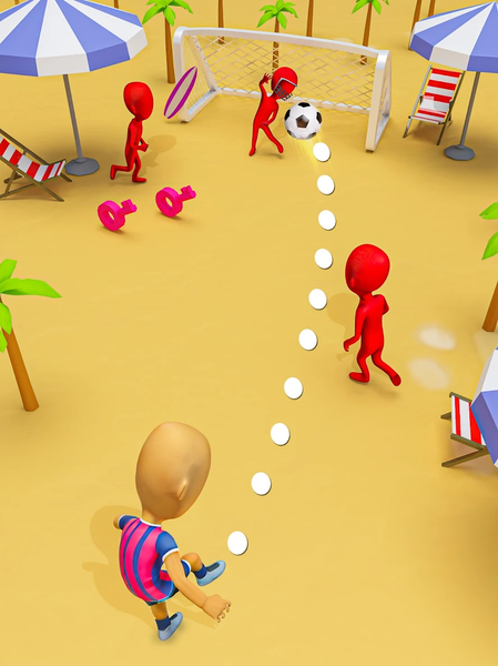 Glide Strike! - Gameplay image of android game