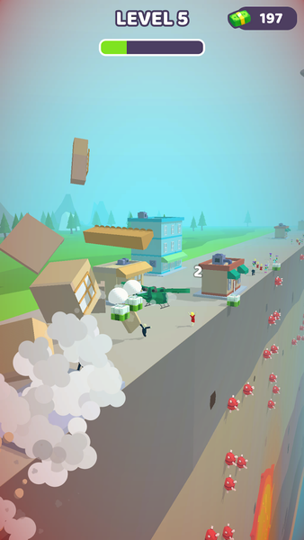 Dive and fly - Gameplay image of android game