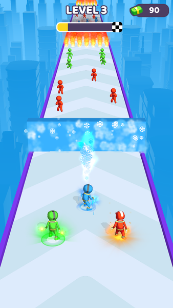 Elemental Rangers - Gameplay image of android game